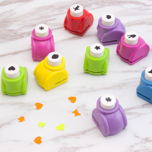LGEGE 10 Pcs Paper Punch Handmade Hole Puncher Paper Craft Card Scrapbooking many Shapes Great Childeren's Gifts...