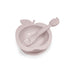 SILIBOWL + Spoon Set by Kushies Cute Silicone Bowl with Suction and Spoon Set for Babies, Toddlers and Kids, Non Slip, Dishwasher, Microwave, Free...