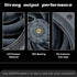 P1 Performance Black Computer Case Fans, LCP Polymer Material Cooling Fan,120mm CPU Fan PWM 2650RPM 92CFM 4.55mmH20 FDB Bearing, Suitable for PC C...