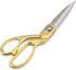 Gold 8" Sharp Tailor Scissors Fabric Scissors Leather Scissors Stainless Steel Professional Heavy Duty Clothing Dressmaking Shears Tailor Sewing F...