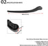 KIMISS Rear Windshield Wiper Blade, Rear Window Windshield Wiper Arm Assembly Stripe 61628220830 Fit for 3 series E46/325i...