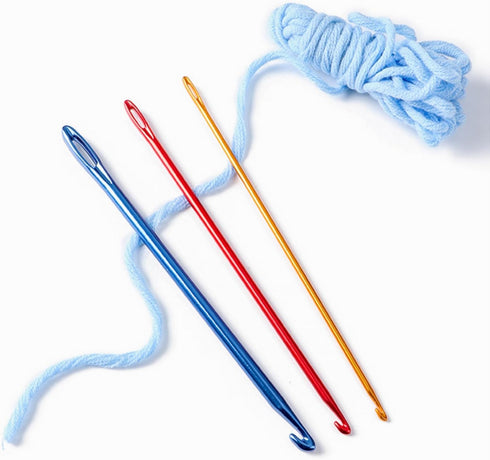Dorytop Multicolor Aluminum Crochet Hooks Needle Hand Weaving Knitting Tool......