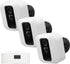 Silicone Skin Case Cover Compatible with Blink XT and XT2 Outdoor Camera – Weather-Resistant Protective Cover with Speaker Cutout – White (3-Pack)...