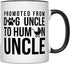 YouNique Designs Promoted To Uncle Mug, 11 Ounces, Uncle Pregnancy Announcement, Uncle Gifts, Only The Best Brothers Get Promoted To Uncle, The Be...