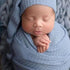 Yinuoday Baby Photography Props Swaddle Blanket With Hat Set for 0-3 Months Boys Girls Photography...