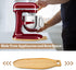 Bamboo Sliding Mat for Kitchenaid Mixer, Mixer Mover Slider Mat Pad Compatible with Kitchenaid Bowl Lift 5-8 Qt Stand Mixer,Kitchen Appliance Slid...