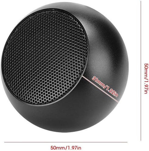 BM3D Aluminum Black Portable Hi-Fi Stereo Bluetooth Speaker Compact Body Clear Sound Hands- Call Loudspeaker Box TWS Aluminum Stereo Bluetooth Lou...