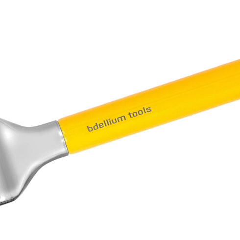 Bdellium Tools Professional Makeup Brush - Studio Series 971 Large Slanted Double Dome Blender - With Soft Synthetic Fibers, For Quick & Easy Appl...