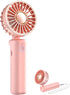 FrSara Mini Handheld Fan Rechargeable, Small Folding Fan Upgraded Wind Power, 3-Speed, 2000mAh Long Battery Life, Power Bank, Quiet, Portable, Sui...