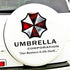 Reside nt Evi l Car Front Cover Decal Umbrella Corporation Logo Sticker Auto Body Vinyl Sticker for Vehicles(Style K - Black fonts-1pcs-19.7in)...
