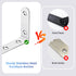 furniture anchors anti-tip baby proofing: Safety Straps Kit for Dresser Secure 400 lbs Bookcase to Wall Cabinet Wall Anchor 4 Pack...