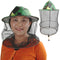 2 pcs Beekeeping apicultura Veil hat bee Keeper Hunting Cap Halloween Costume gnats Insect Bug Mosquito Hats with net mesh...