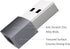 nonda USB C to USB Adapter (2 Pack), USB-C Female to USB Male, USB Type C Female to USB OTG Adapter for MacBook Pro 2015/2013, MacBook Air 2017/20...