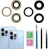 3 Pcs Camera Lens Glass Replacement for iPhone 13 Pro Max,13 Pro Max Back Rear Camera Lens Replacement Kit with Pre-Installed Adhesive, Back Glass...