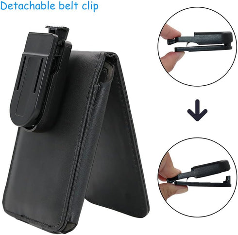 HAL V-TOP Leather Case for Apple iPod Video Classic 80G 120G 160G 60G Classic Protective with Movable Belt Clip Black...