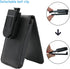 HAL V-TOP Leather Case for Apple iPod Video Classic 80G 120G 160G 60G Classic Protective with Movable Belt Clip Black...