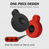 Geiomoo Silicone Cover Compatible with Tile Sticker 2022, Protective Case with Carabiner (2 Pack Red+Black)...