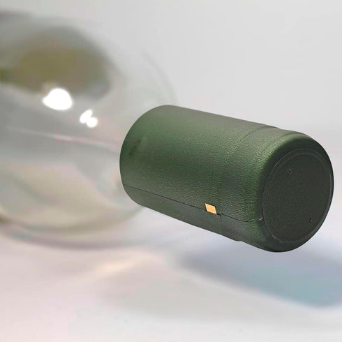 1 X Metallic Green PVC Shrink Capsules set of 30...