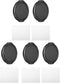 PATIKIL 52mm Lens Cap, 5 Pack Sides Pinch Snap Camera Lens Cover for Front Lens with Cloth, Suitable for 52mm Thread Universal DSLR Lenses for Nik...