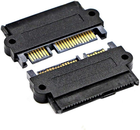 2Pcs Main Board Small Port SAS Hard Disk Adapter SFF-8482 to SATA 22 Pin Adapter Card...