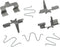 ACDelco Gold 18K887X Rear Disc Brake Caliper Hardware Kit with Clips and Springs...