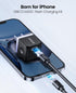 ORICO GaN USB C Charger, 20W Fast Charger Block USB C Wall Charger with USB C to Lightning Cable 3.3ft Compatible with iPhone 14/13/13 Pro Max/12/...