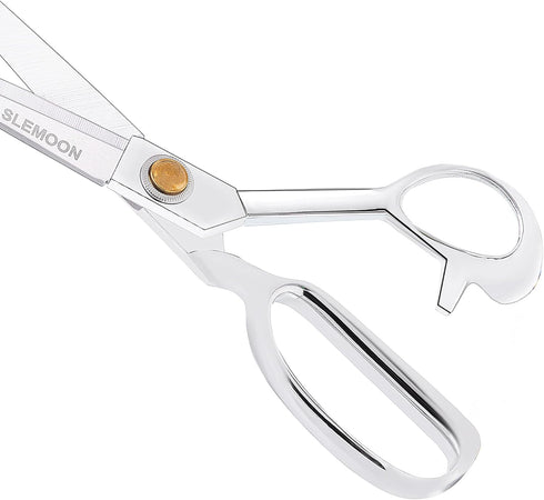 10" Sewing Scissors,Heavy Duty Tailor Scissors Shears for Fabric,Leather,Raw Materials,Dressingmaking,Altering-Professional Upholstery Shears for ...
