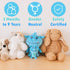 Mint Bucket Chomphogs on Guard Gift Set for Kids Scared of The Dark - Storybook and Bedtime Buddy - Cuddly Stuffed Animals - Kids Finally Sleep Al...