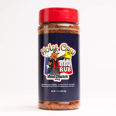Meat Church Holy Cow BBQ Rub and Seasoning for Meat and Vegetables, Gluten Free, 12 Ounces...