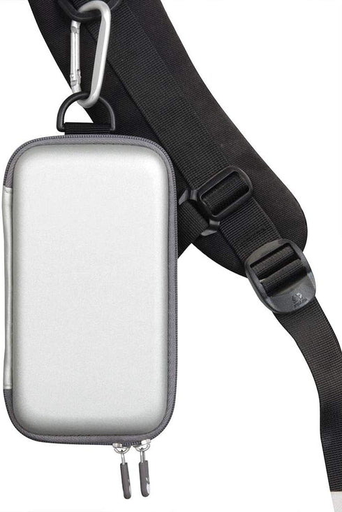 Hermitshell Hard Travel Case fits EnergyCell/POWERADD Pilot 4GS 12000mAh 8-Pin Input Portable Charger (Grey)......