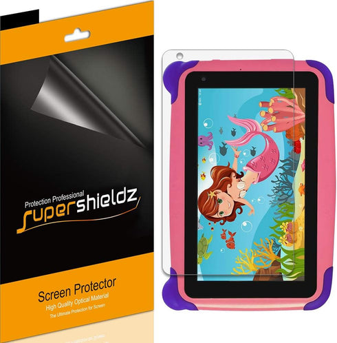 Supershieldz (3 Pack) Designed for Contixo Kids Tablet K4 7 inch Screen Protector, High Definition Clear Shield (PET)...