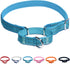 Martingale Dog Collars, Reflective Safety Puppy Collar, Adjustable Soft Nylon Training Dog Collar,Metal Accessories Heavy Duty No Pull Pet Collars...