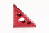 Aluminium Alloy Woodworking Triangle Ruler Inch Metric Measuring Tools 45 Degree Carpentry Squares Precision Woodworking Tools (Small)...