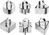 Cake Rings Cooking Rings Dessert Mousse Mold Stainless Steel with Pusher for Desserts Making (6PCS)...