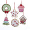 Kurt Adler (6) Gingerbread Cut-out Cookies Christmas Ornament Set...