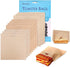 10 Toaster Bags Reusable grilled cheese bags Non Stick Toaster Bag for Sandwiches, Chicken, Nuggets, Panini and Garlic Toasts...