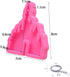 2 Pcs Castle Silicone Mold with Hole Castle Shaped Keychain Molds Chocolate Candy Cake Clay Baking Moulds and 10 Pieces Key Rings with Chain- Cast...