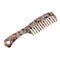 VOCOSTE 1 Pcs Hair Comb Wide Tooth, Anti-Static, for Thick, Curly Hair, Hair Care, Detangling Comb, for Wet and Dry Multicolor...