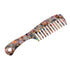 VOCOSTE 1 Pcs Hair Comb Wide Tooth, Anti-Static, for Thick, Curly Hair, Hair Care, Detangling Comb, for Wet and Dry Multicolor...