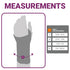 Comfort Air Orthosis for Left Hand Brace - Pain Relief Wristbands, or Tendonitis, Arthritis, Sprains, Carpal Tunnel - Non-Slip Grip, Adjustable St...