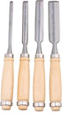 Semicircle Chisel Inner Edge Woodworking Gouge for Carpenter Wood Hand Chisel Tool Pack of 4...