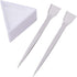 PH PandaHall Bead Sorting Trays, 20pcs Triangle Jewelry Plate Painting Pigment Tray Plastic Art Crafts Storage Plate with 2pcs Handy Tweezers with...