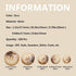 Sewing Buttons - Craft Buttons, 5 Sizes of 100 Pcs Versatile Buttons for Sewing, DIY Projects and Holiday Decoration (Ecru)...