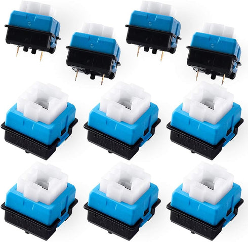 10X Romer G Mechanical Keyboard Switches Compatible for Logitech G310 G810 G910 G613 GPro Keyboards (Blue)...