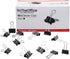 1InTheOffice Mini Binder Clips, Paper Clamp, Metal Binder Clips, Document Binder Clip, Black, 0.6", (144 Pack)...