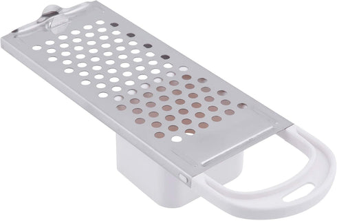 Stainless Steel Spaetzle Maker Spaetzle Noodle Dumpling Maker with Safety Pusher...
