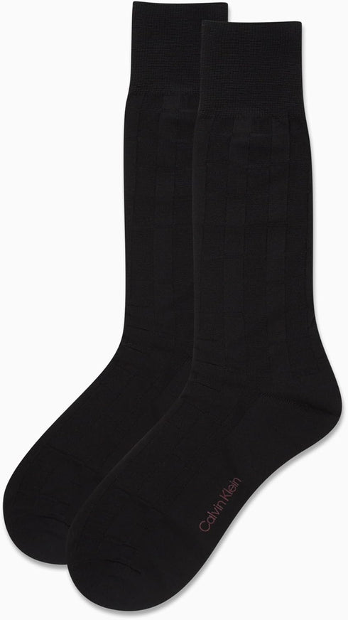 Calvin Klein Men's Dress Socks - Luxury and Egyptian Cotton Blend Dress Socks (2 Pair)...
