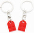 Friendship Gifts Best Friend Keychain Couples Keychain BFF Heart Key Ring Set Birthday Gifts for Kids Men Women 4 color...