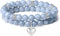 DUQGUHO Heart Bracelet for Women Healing Crystals Bracelets 8mm Love Charm Bracelet for Women Natural Stone Stretch Beads Bracelet Gifts for Women...