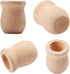 GORGECRAFT 1.5 Inch 10pcs Unfinished Blank Wooden Vase Flower Vase Candle Cups Handmade Natural Flower Container Candle Holders Candlesticks DIY P...